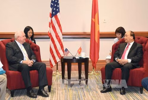 阮春福总理抵达华盛顿开始系列会见活动 ảnh 3