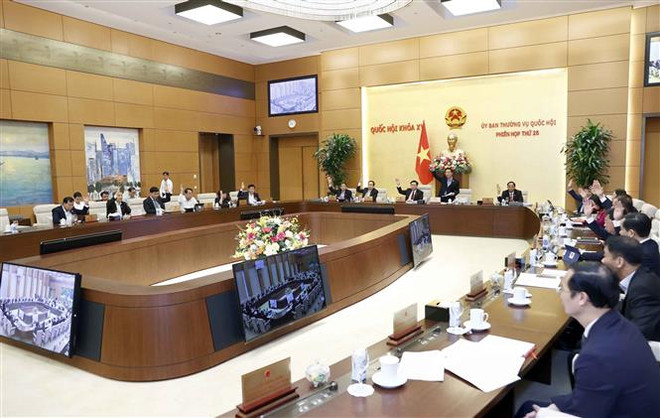 越南国会常务委员会第二十八次会议开幕 ảnh 2 越南国会常务委员会第二十八次会议开幕 ảnh 2