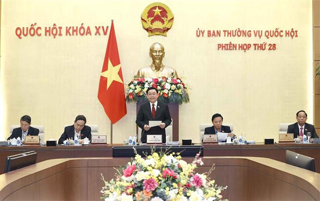 越南国会常务委员会第二十八次会议开幕 ảnh 1 越南国会常务委员会第二十八次会议开幕 ảnh 1