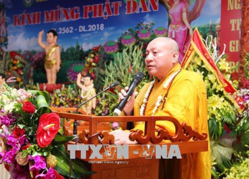 佛历2562年佛诞大典在河内与胡志明市隆重举行 ảnh 2