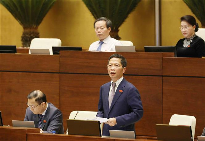 越南第十四届国会第五次会议公报(第四号) ảnh 1 越南第十四届国会第五次会议公报(第四号) ảnh 1