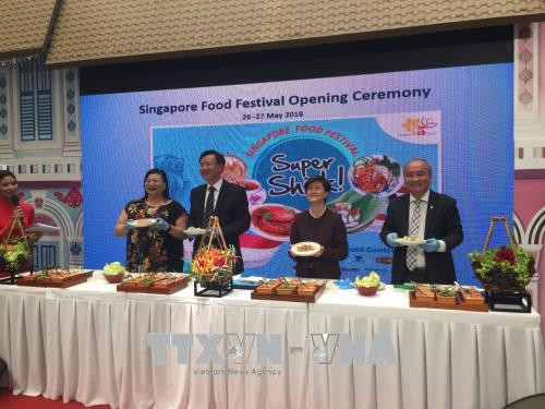 胡志明市新加坡美食节热闹非凡 ảnh 1 胡志明市新加坡美食节热闹非凡 ảnh 1