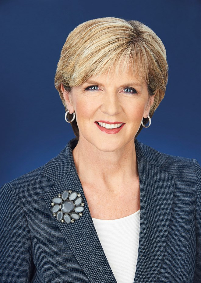 访越前夕澳大利亚外长朱莉·毕晓普受访谈澳越关系 ảnh 1 访越前夕澳大利亚外长朱莉·毕晓普受访谈澳越关系 ảnh 1