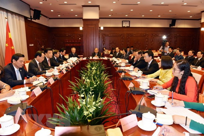 河内市加强与中国北京和上海两市的合作 ảnh 1 河内市加强与中国北京和上海两市的合作 ảnh 1