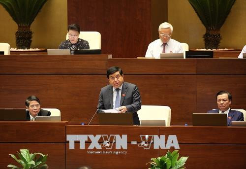 越南第十四届国会第五次会议公报(第五号) ảnh 1 越南第十四届国会第五次会议公报(第五号) ảnh 1