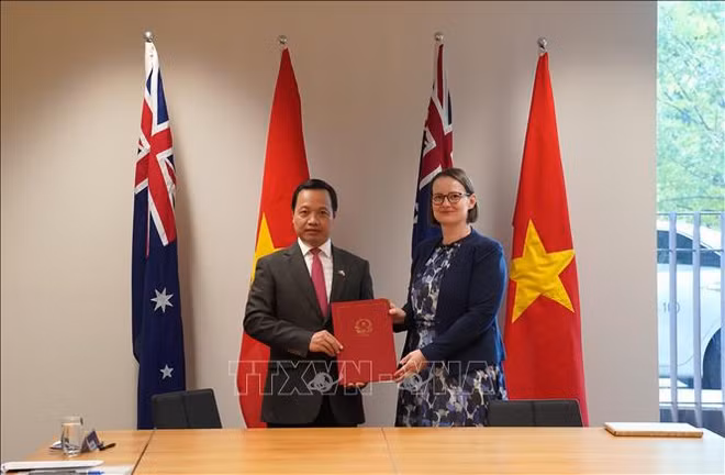 推动越南与澳大利亚司法和法律合作关系走向深入和务实 ảnh 1