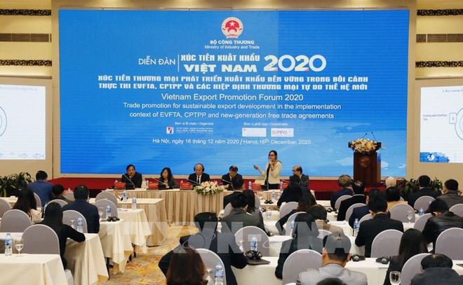 2020年全年越南商品出口总额或达2670亿美元 ảnh 2