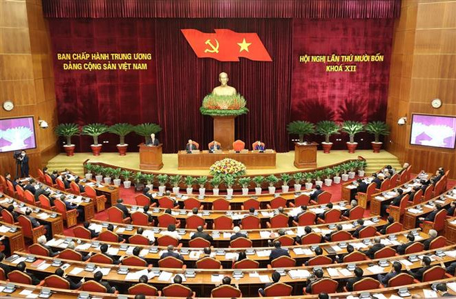 越南共产党第十二届中央委员会第十四次全体会议隆重开幕 ảnh 3 越南共产党第十二届中央委员会第十四次全体会议隆重开幕 ảnh 3