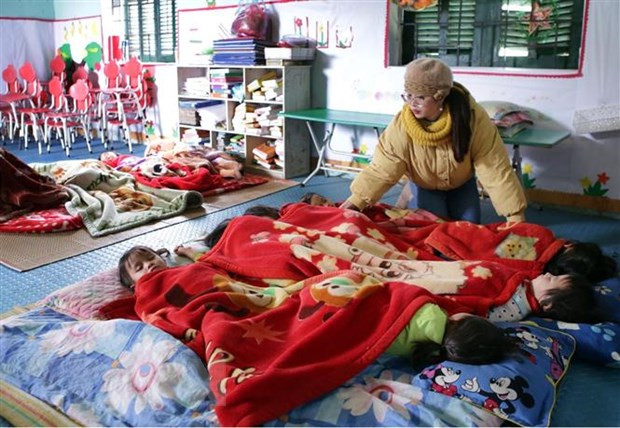 越南北部继续出现严寒天气，南部出现降雨 ảnh 1