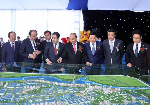 越南政府总理阮春福出席太平省经济区首个重要项目的开工仪式 ảnh 2 越南政府总理阮春福出席太平省经济区首个重要项目的开工仪式 ảnh 2