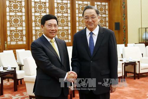 范平明副总理会见中国全国政协主席俞正声 ảnh 1