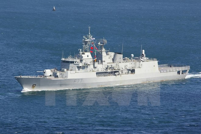 新西兰皇家海军护卫舰对岘港市进行友好访问 ảnh 1 新西兰皇家海军护卫舰对岘港市进行友好访问 ảnh 1