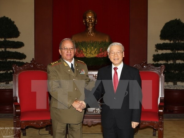 古巴革命武装力量部部长高度评价访越结果 ảnh 1 古巴革命武装力量部部长高度评价访越结果 ảnh 1