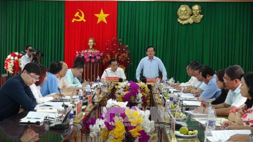 茶荣省需特别重视对外工作 ảnh 1