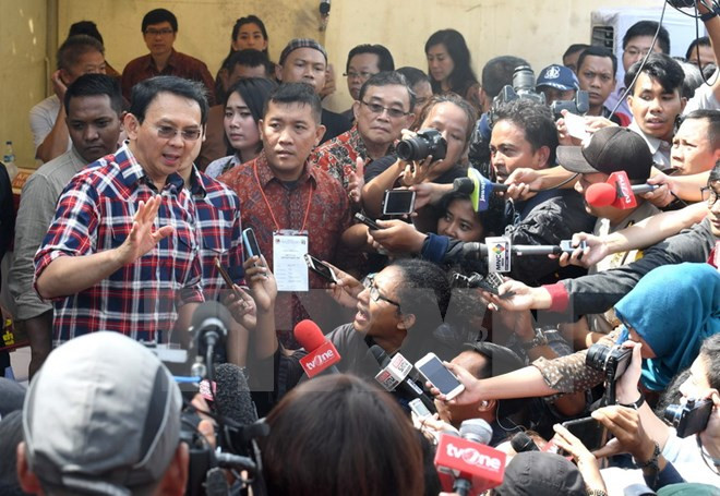 印尼雅加达特区省长选举进入第二轮投票 ảnh 1