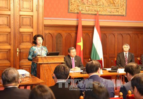 越南国会主席阮氏金银圆满结束对匈牙利的正式访问 ảnh 2 越南国会主席阮氏金银圆满结束对匈牙利的正式访问 ảnh 2