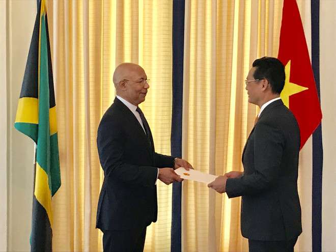 牙买加领导人愿推动牙越关系不断发展 ảnh 1 牙买加领导人愿推动牙越关系不断发展 ảnh 1