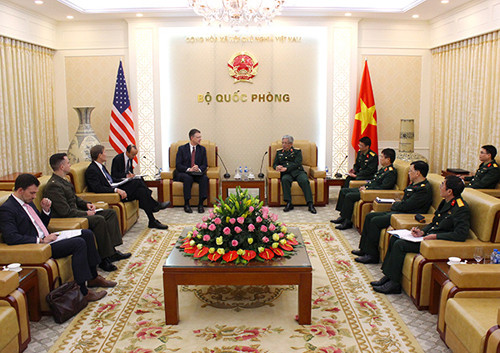 美国驻越南大使:美方希望加强对越南的防务合作 ảnh 1 美国驻越南大使:美方希望加强对越南的防务合作 ảnh 1