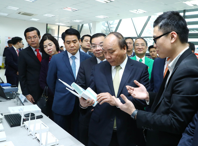 阮春福总理:和乐高科技园区将成为首都河内最好的创业地 ảnh 2 阮春福总理:和乐高科技园区将成为首都河内最好的创业地 ảnh 2
