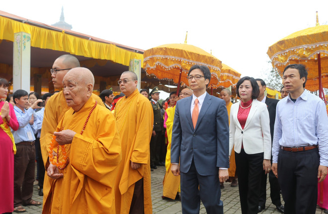 2018年拜订寺庙会正式开庙 政府副总理武德儋出席 ảnh 1 2018年拜订寺庙会正式开庙 政府副总理武德儋出席 ảnh 1