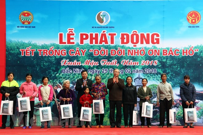 陈国旺出席在北宁省举行的植树节启动仪式 ảnh 1