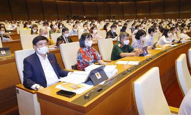 越南第十五届国会第一次会议：将有效防控新冠肺炎疫情视为首要优先目标 ảnh 1