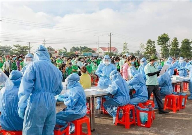 新冠肺炎疫情:平阳省抓紧时间成立新的新冠病毒检测中心 ảnh 1 新冠肺炎疫情:平阳省抓紧时间成立新的新冠病毒检测中心 ảnh 1