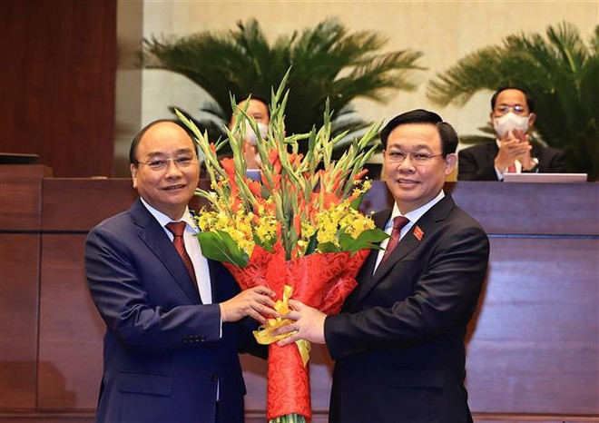 第十五届国会第一次会议:阮春福同志再次当选国家主席职务 ảnh 2 第十五届国会第一次会议:阮春福同志再次当选国家主席职务 ảnh 2