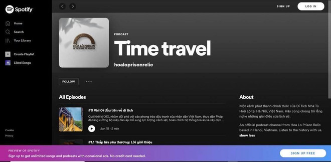 河内火炉监狱遗迹推出独家播客频道 让历史在公众前再现 ảnh 1 河内火炉监狱遗迹推出独家播客频道 让历史在公众前再现 ảnh 1