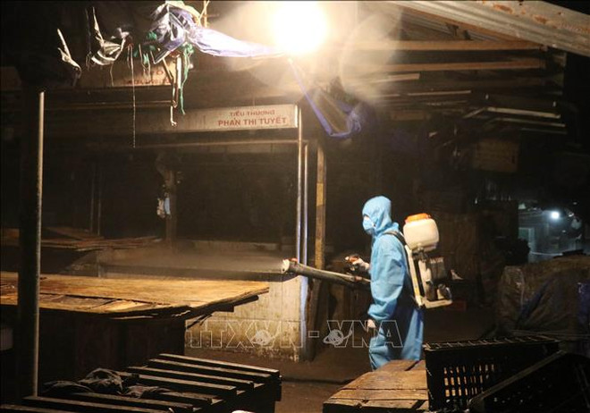 富安省全力做好消毒工作 筑牢疫情防控安全线 ảnh 1 富安省全力做好消毒工作 筑牢疫情防控安全线 ảnh 1