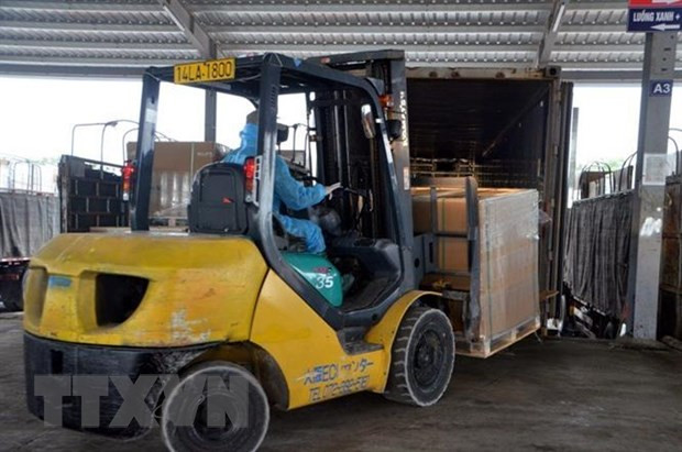 广宁省芒街口岸进出口货物量达逾100万吨 ảnh 1