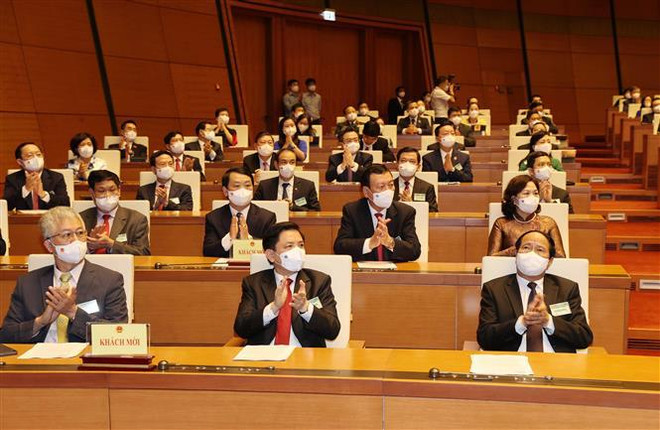 越共中央总书记阮富仲:不断提升人民最高代表机构的作用和地位 ảnh 2 越共中央总书记阮富仲:不断提升人民最高代表机构的作用和地位 ảnh 2