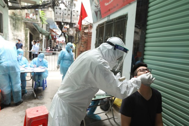 河内新增18例新冠肺炎确诊病例 ảnh 1 河内新增18例新冠肺炎确诊病例 ảnh 1