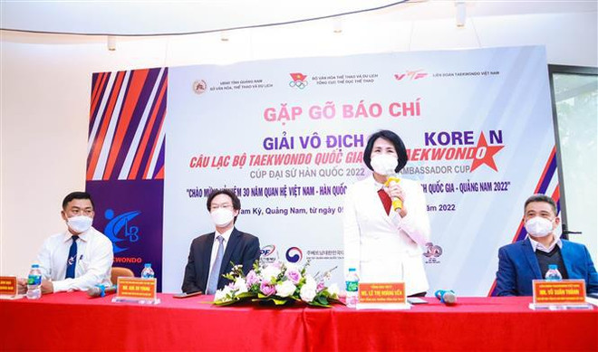 1000多名教练和运动员将参加2022年韩国大使杯全国跆拳道俱乐部锦标赛 ảnh 1 1000多名教练和运动员将参加2022年韩国大使杯全国跆拳道俱乐部锦标赛 ảnh 1