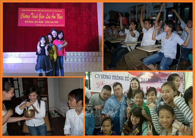 音乐疗法让越南橙毒剂受害者心灵“解冻” ảnh 1 音乐疗法让越南橙毒剂受害者心灵“解冻” ảnh 1