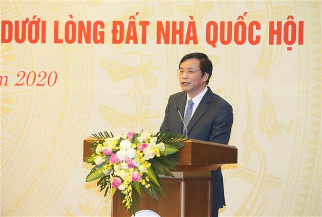 越南国会办公厅举行国会大厦地下考古发现展示馆交接仪式 ảnh 3 越南国会办公厅举行国会大厦地下考古发现展示馆交接仪式 ảnh 3