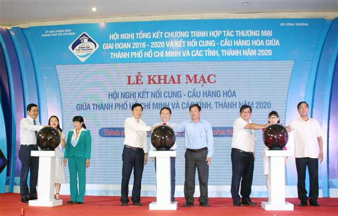 胡志明市与全国各省市商品供需对接会吸引600家企业参加 ảnh 1