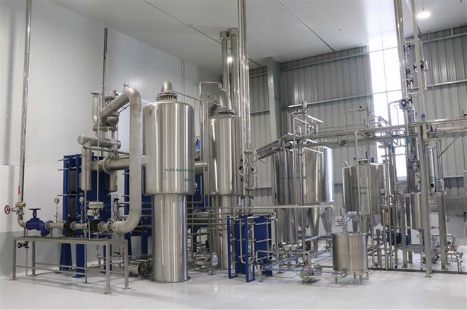 山萝省新鲜水果和草药加工厂投入运行 ảnh 2 山萝省新鲜水果和草药加工厂投入运行 ảnh 2