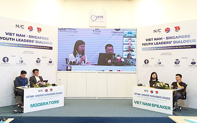 加强越南与新加坡年轻企业的合作 ảnh 1