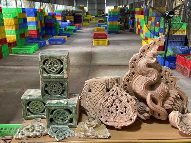 越南国会办公厅举行国会大厦地下考古发现展示馆交接仪式 ảnh 1 越南国会办公厅举行国会大厦地下考古发现展示馆交接仪式 ảnh 1