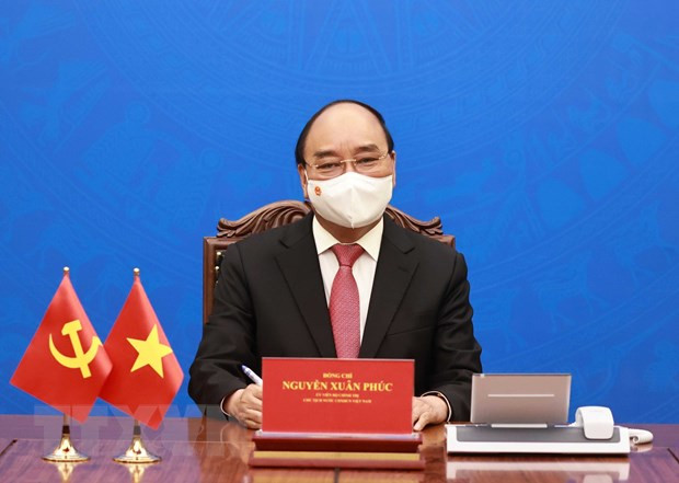 越南国家主席阮春福致信美国总统拜登 ảnh 1 越南国家主席阮春福致信美国总统拜登 ảnh 1