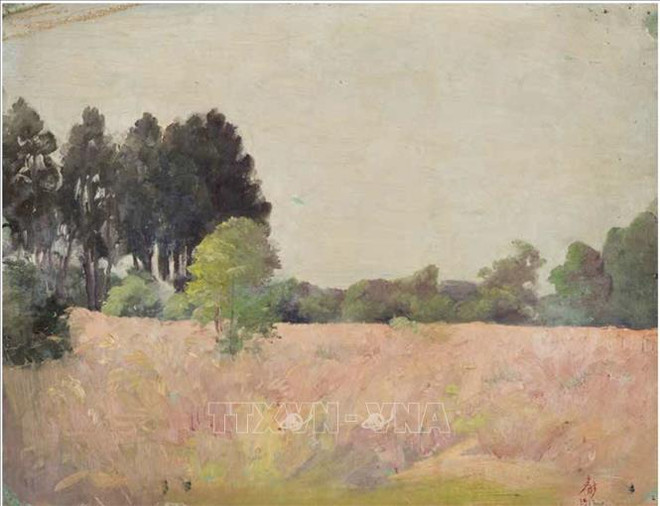 越南咸宜帝绘制的 19 幅画在法国拍卖 ảnh 2 越南咸宜帝绘制的 19 幅画在法国拍卖 ảnh 2