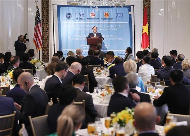 越南政府总理范明政在美国开展系列活动报道集 ảnh 1 越南政府总理范明政在美国开展系列活动报道集 ảnh 1