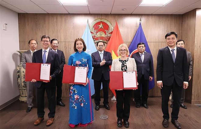 越南政府总理范明政在美国开展系列活动报道集 ảnh 6 越南政府总理范明政在美国开展系列活动报道集 ảnh 6