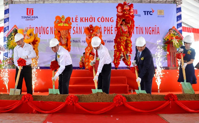 年产量达3200万吨的速溶咖啡生产厂在同奈省兴建 ảnh 1 年产量达3200万吨的速溶咖啡生产厂在同奈省兴建 ảnh 1