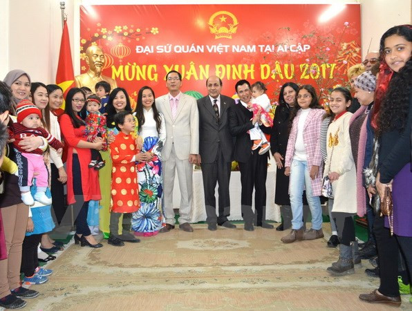 旅居捷克和埃及越侨举行喜迎2017丁酉春节活动 ảnh 2 旅居捷克和埃及越侨举行喜迎2017丁酉春节活动 ảnh 2