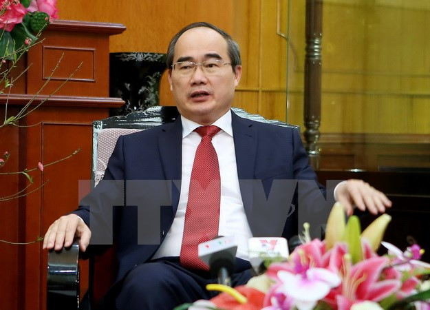 越南祖国阵线中央委员会阮善仁:充分发挥全国大团结力量来建国 ảnh 1 越南祖国阵线中央委员会阮善仁:充分发挥全国大团结力量来建国 ảnh 1