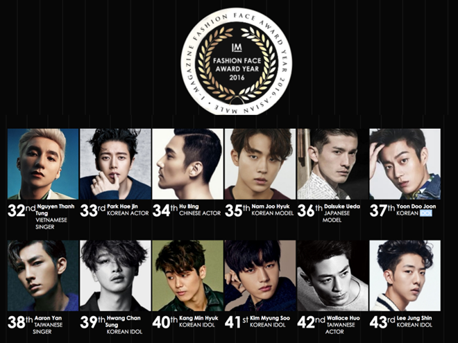 越南男歌手山松M-TP入选2016年全球最时尚面孔55强 ảnh 1