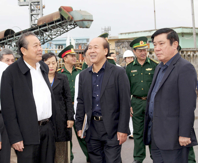 政府副总理张和平赴平定省调研 ảnh 1 政府副总理张和平赴平定省调研 ảnh 1