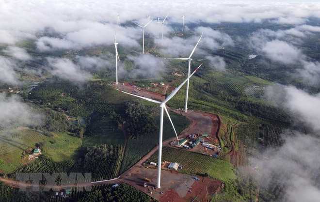 得农省投资逾2.6万亿越盾的两风电项目已完工 ảnh 1